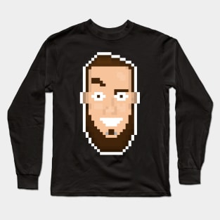 Pixel Art Logo Long Sleeve T-Shirt